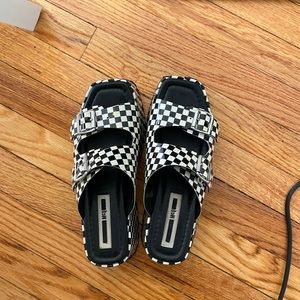 Alexander McQueen platform sandals